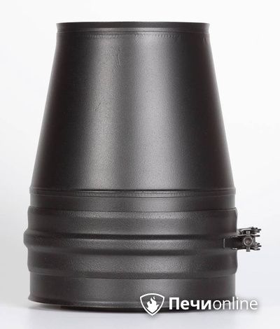Комплектующие дымохода Schiedel Конус д.150 PM25 (Черный) Permetr в Ижевске