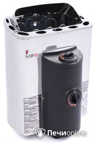 Электрокаменка для сауны Sawo Mini X MX-30NB-Z с пультом управления в Ижевске