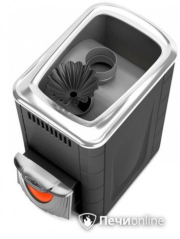 Дровяная банная печь TMF Ангара 2012 Inox ДНС КТК ЗК антрацит в Ижевске