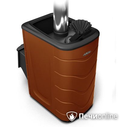 Дровяная банная печь TMF Гейзер 2014 Inox терракота в Ижевске